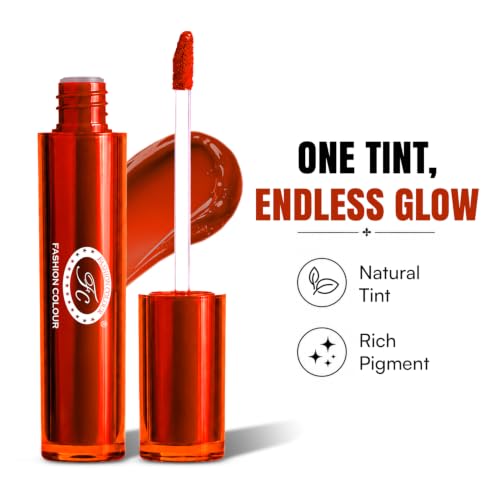 Image of Fashion Colour Sugabae Lip Tint | Long-Lasting Natural Lip & Cheek Tint | Lightweight, Smudge-Proof & Hydrating Formula | Soft Matte Finish | Moisturizing Lip Stain for All Skin Tones - (Maple Fire)