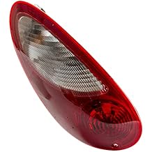 TYC Left Tail Light Assembly Compatible with 2006-2010 Chrysler Pt Cruiser