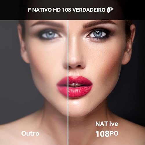 Mini Projetor HY320 Portatil 5G Wifi 6 BT 5.0 Android 11, Projetor Inteligente Full HD 4K, Projetor