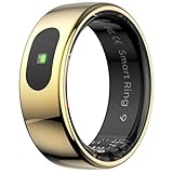 スマートリング メンズ スマート指輪 健康指輪 Bluetoothリング 体調管理 H-R/SP-O2飽和度/温度 睡眠データ検測 活動量計 歩数計 LINE/SNS/着信通知 ジェスチャーコントロール ワイヤレス充電ケース付き IOS/Android対応