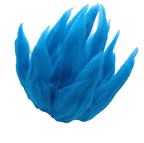 SSJ Dragon Ball Movie Super Saiyan Son Goku Cosplay Wig (Blue2)