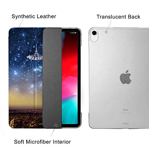 Image of DuraSafe Cases for iPad Pro 12.9 3rd Generation 2018 PC Case A1876 MTEL2HN /A MTEM2HN /A A2014 MTFN2HN /A MTFQ2HN /A A1983 MTHN2HN /A MTHU2HN /A MTJA2HN /A MTJ02HN /A MTJN2HN /A - Paris Night