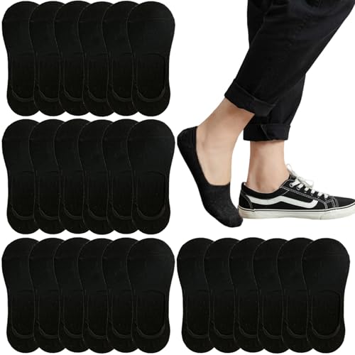 12Pairs No Show Socks for Women Low Cut Non Slip Ankle Short Athletic Running Novelty Casual Invisible Liner Socks