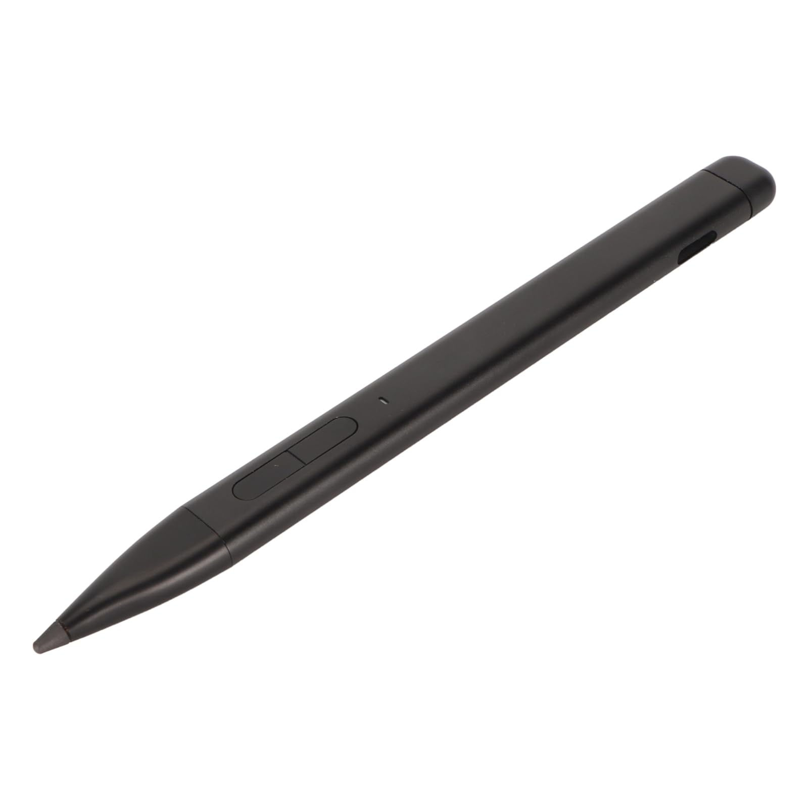 Generic Lápiz óptico Plano, Punta Cónica Negra, Carga Bluetooth para Pro 9, 8, 7, 6, 5, 4, 3 X, Función de Borrador de 1,0mm