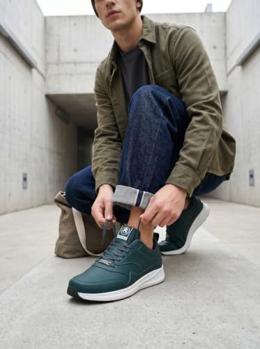Image of OFF LIMITS Stussy (Memory Tech) Casual Sneakers for Men with Memory Foam Insock, Synthetic Upper and Phylon /TPR Sole, Stylish Lace-Up Shoes Outings