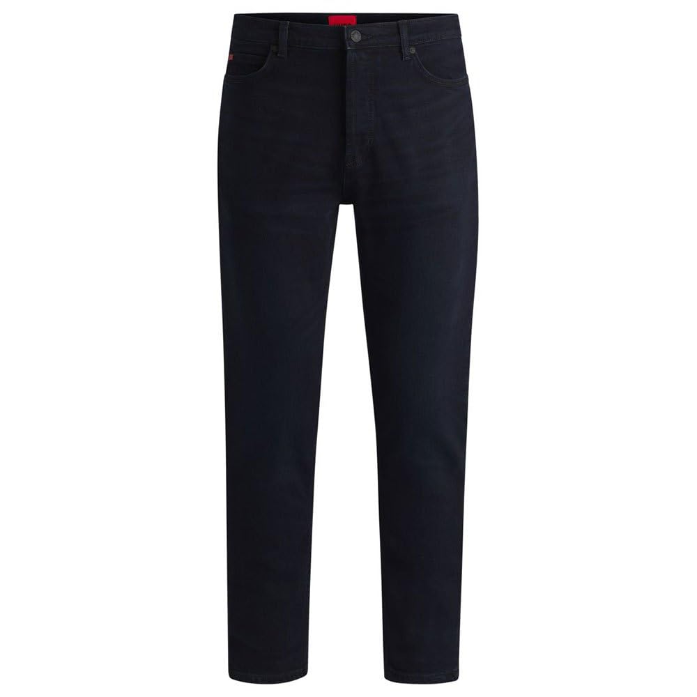 Hugo Men's Tapered Jeans - Dark Blue - 33W R