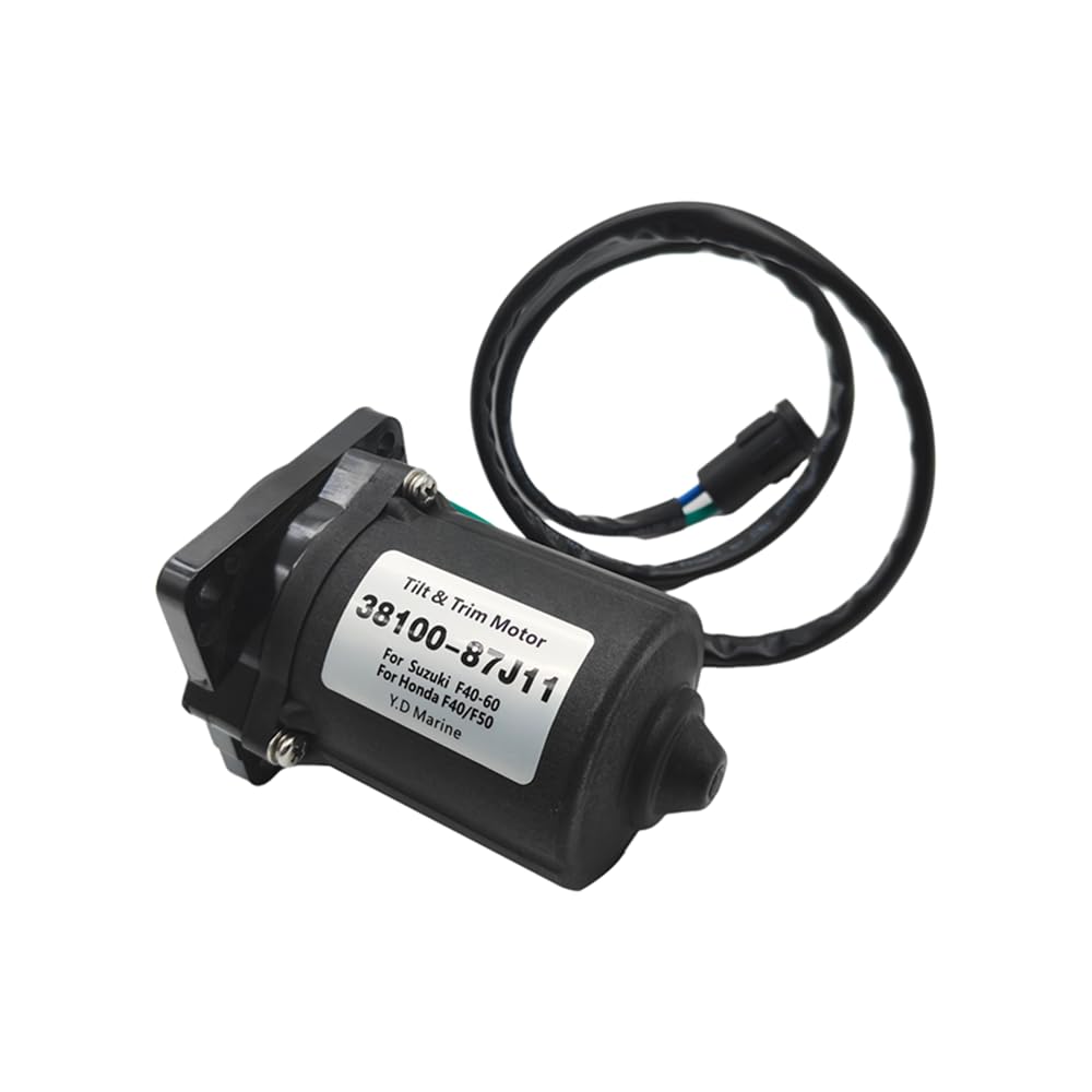 Yingda 38100-87J11 New 12V Tilt Trim Motor Fit for Suzuki Marine 38100-88L12,for Honda 36120-ZW4-H1/2, 36120-ZV5-822 Boat Accessories