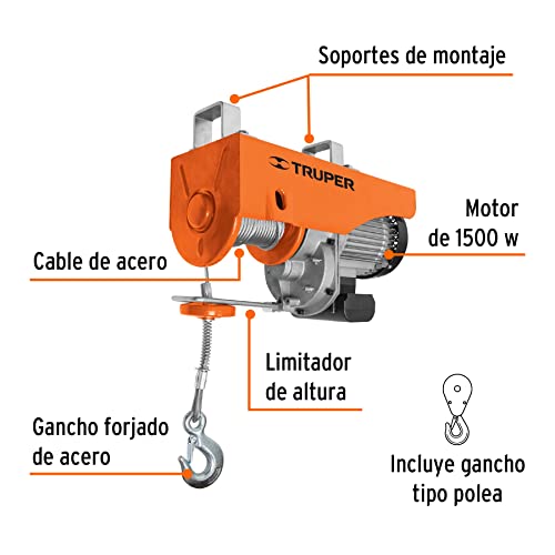 Polipasto Truper 11 Imagen adicional