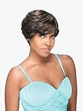 Sensationnel INSTANT FASHION Wig synthetic - quick on the go styling comfort quick hair style pre made pre styled wig - IFW LISA (1B)
