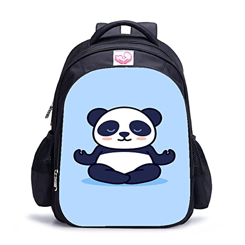 Sac à dos scolaire pour enfants au motif animaux de bande dessinée