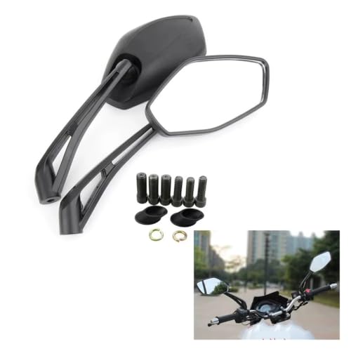 Espejos retrovisores motocicleta para eliminar puntos ciegos laterales par 2