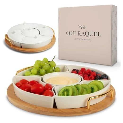 Elegant Chip and Dip Serving Set