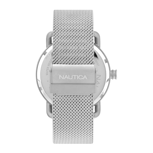 Image of Nautica Round 44mm Blue Dial Analog Men Watch - NAPMYF324