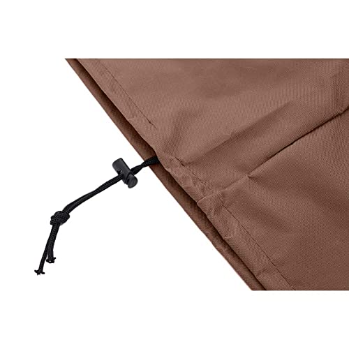 Patio Chair Covers,Stackable Patio Home Chair Cover,Durable/Waterproof/Dustproof Furniture Cover With Adjustable Hem Cord For Easy Fitting,Large Outdoor Stacking Chairs Cover 25" L X 25" W X 47" H #TOP4