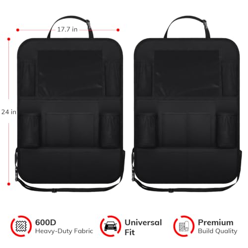 Backseat Car Organizer with Tablet Holder