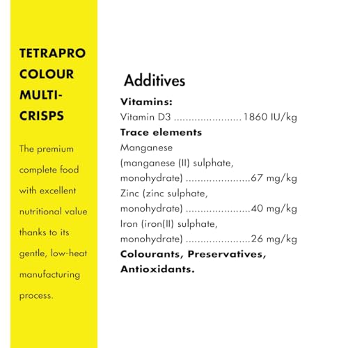 Tetra Pro Colour Multi-Crisps - Premium fish food with colour concentrate for brightly colourful Fish, 250ml - Image 6