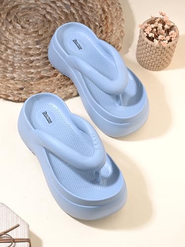 Image of DOCTOR HEALTH Women's Super Soft Lightweight Anti-Skid High Heels Slippers | Comfortable Waterproof Everyday Wear | Classic Ultra Soft