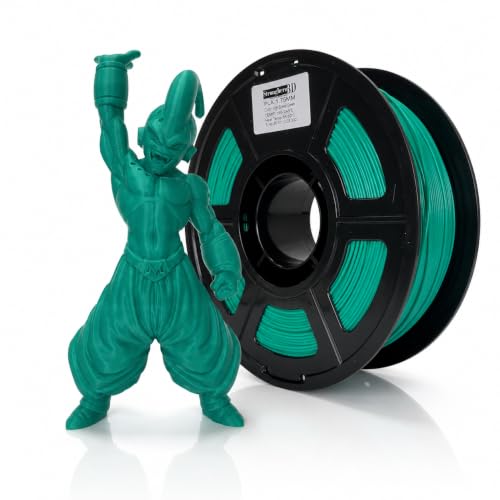 Image of PLA 3D Printer Filament 1.75mm,Green,High Speed 500mm /s,1kg Spool