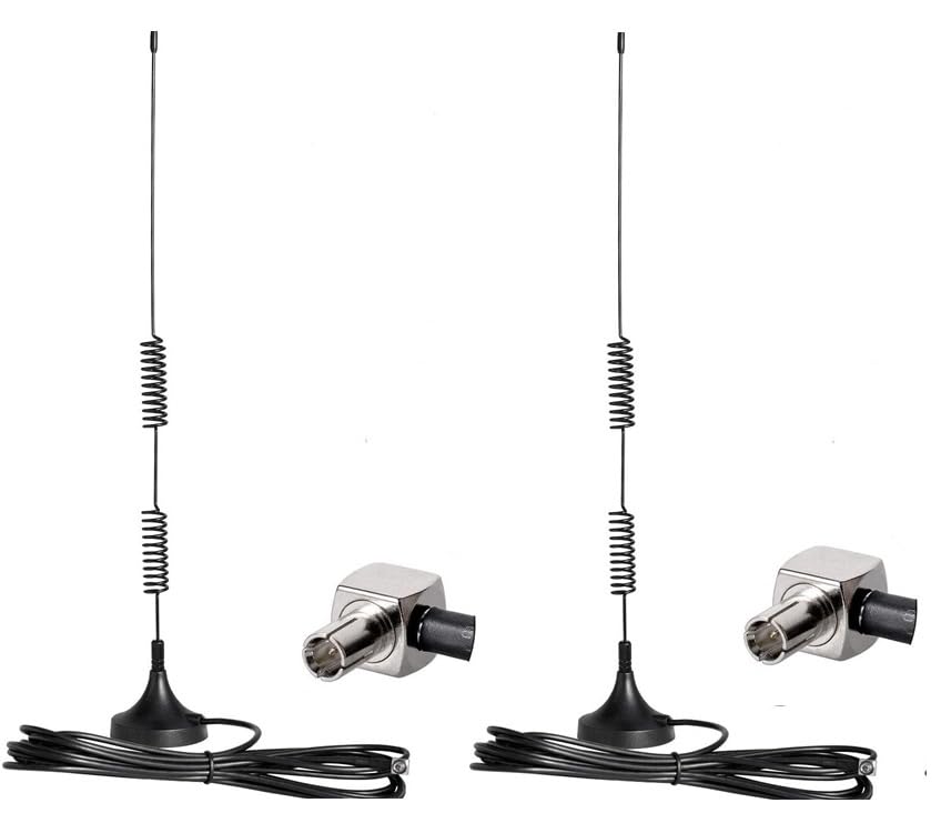NBR 7dBi External Magnetic Double Coil Antenna with TS9 Male Right Angle Connectors Antenna for Modem Dongle M5 / MR5100 M1 / MR1100, Verizon Jetpack 8800L MiFi Hotspots- 2 pc.-image-43