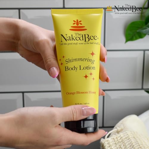 Image of The Naked Bee Shimmering Hand & Body Lotion with Orange Blossom Honey (6.7 Fl Oz)