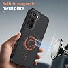 Funda Magnética para Infinix Hot 60 Pro 4G, Negra | diseño magnético, cobertura total, agarre texturizado, sensación ligera 8