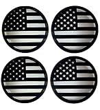 Kustom Cycle Parts American Flag Theamed Smoke Bullet Turn Signal Light Lens Covers Compatible with