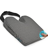 ComfiLumba 4D Mesh Breathable Car Seat Cushion for Car Seat Driver - Gel Seat Cushion & Memory Foam...