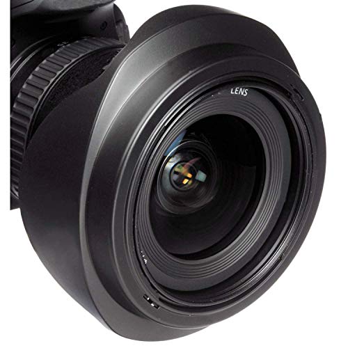 Pro Digital Lens Hood (Diseño Floral) (Snap-on) Compatible con Nikon AF-S DX Zoom-NIKKOR 12-24mm f/4G IF-ED miniatura 3