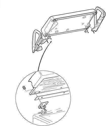 10L0L Golf Cart Seat Bottom Hinge Plate For Ezgo(1995-Up) Txt/Medalist Golf Cart Set Of 2 #TOP1