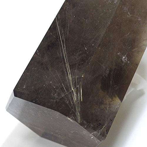 超希少 ゴールデン スモーキー ルチル 天然石 ポイント