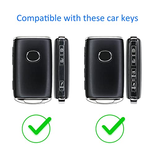 Mihumimo Carbon Fiber Car Key Fob Cover Case Keychain Compatible With Mazda 3 6 Cx-30 Cx-50 Cx-90 Cx-5 Cx-9 Mx-30 Mx-5 Miata Cx30 Cx50 Cx90 Cx5 Cx9 Mx30 Mx5 #TOP1