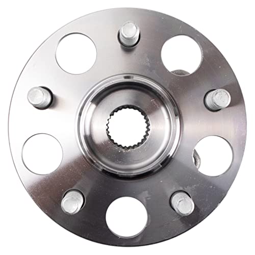 Image of TRQ Rear Left and Right Wheel Bearing and Hub Assembly Set 2 Piece Compatible with 19-23 Toyota RAV4 All Wheel Drive 20-23 Camry All Drive 21-23 Venza 22-23 Corolla Cross