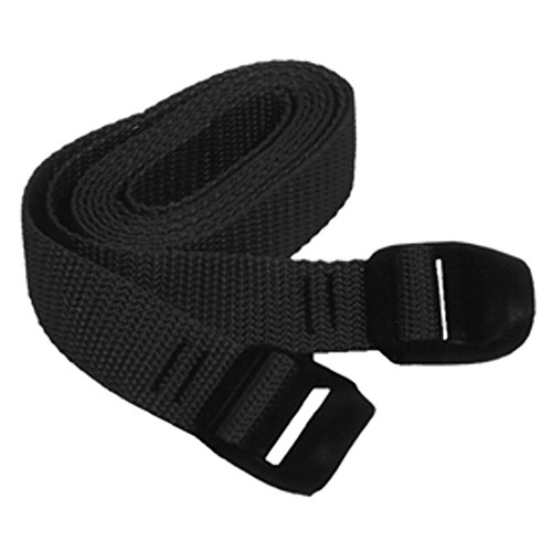 EQUINOX Lash Straps, Pack of 2 (12-Inch), Black