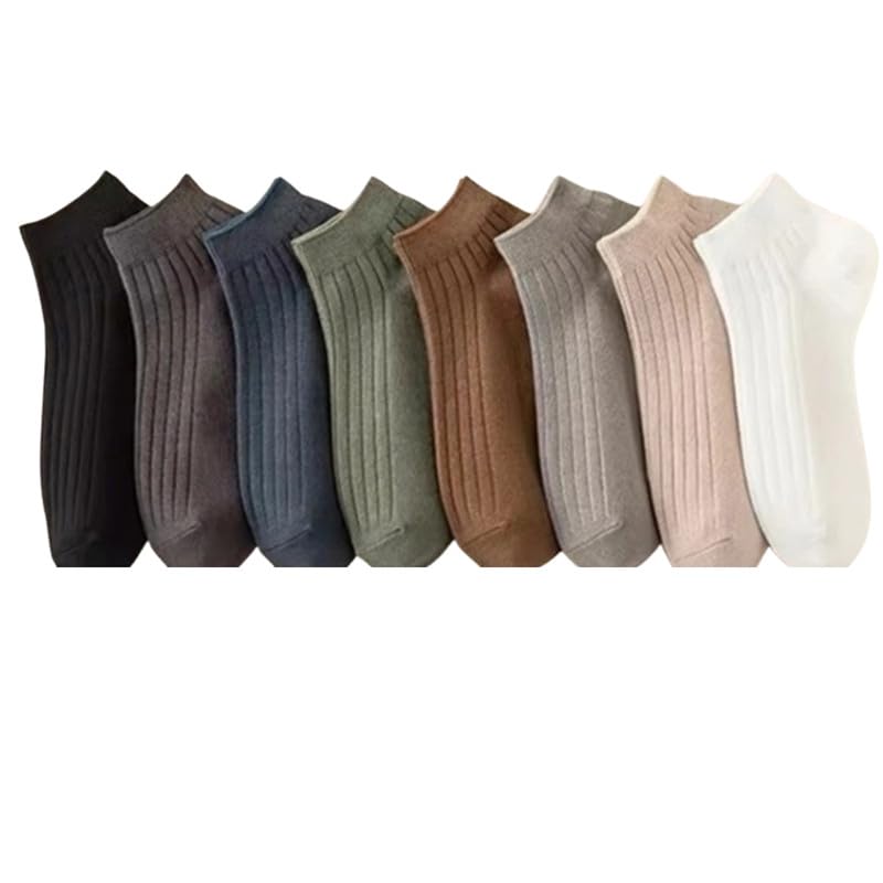Unisex soft & Stretchable Socks | Comfortable Breathable Hosiery Socks | Perfect for Casual, Office & Sports Shoes-(Multicolor-pack of 8)-picture-29