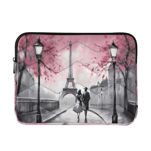 Funda para Laptop Torre Eiffel 13-14 Pulgadas Impermeable miniatura 1