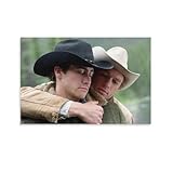 Brokeback Mountain Classic Movie Poster Poster Decorative Painting Canvas Wall Art Living Room Posters Bedroom Painting 08x12inch(20x30cm)