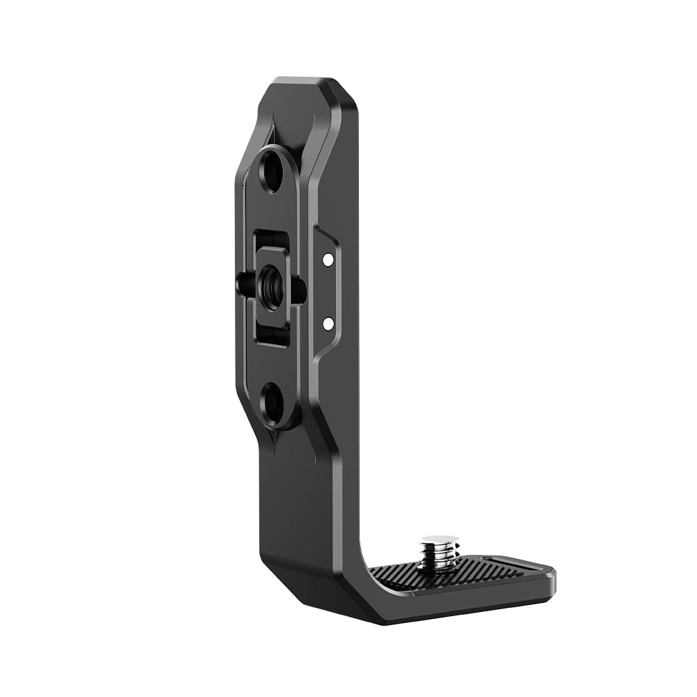 Supporto ad azione orizzontale Compatibile per Insta360 X4 Action Camera Alluminio Staffa verticale Adattatore a gomito Piastra a sgancio rapido Accessori base treppiede