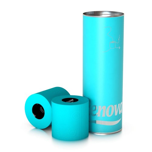 Renova Carta igienica blu - 3 rotoli premium in confezione regalo
