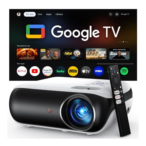 Imagen de 【Google TV Official】 Smart Mini Proyector 4K