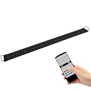 NICREW ClassicLED G2 Luz LED Acuario, Iluminación LED para Acuarios, Pantalla LED Acuario Lámpara de Planta para Pecera 120-150 cm, 40 W, 3080 LM