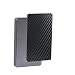 Produktbild Vaxson 2 Stück Rückseite Schutzfolie, kompatibel mit FiiO X5 II 2, Backcover Skin - Carbon Schwarz [nicht gehärtetem Glas/nicht Front Displayschutzfolie]