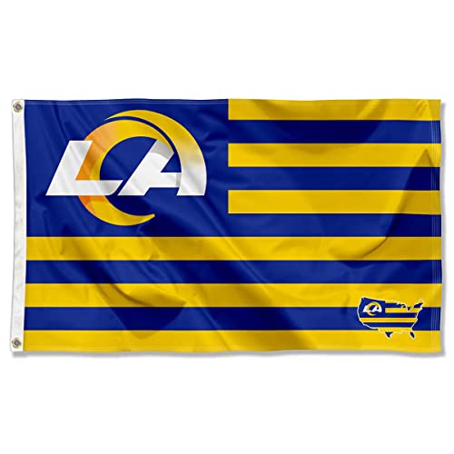 WinCraft Bandera de Los Angeles Rams USA American Nation Stripes