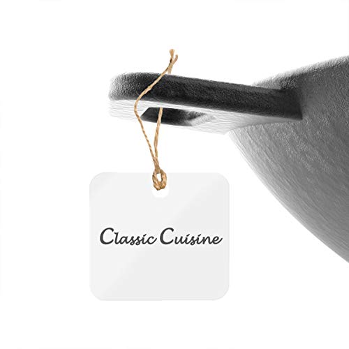 Cast Iron Wok-14” Pre-Seasoned, Flat Bottom Cookware with Handles-Compatible with Stovetop, Oven, Induction, Grill, or Campfire by Classic Cuisine, (82-KIT1088) by Classic Cuisine - Image 6