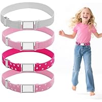 VOSSOT Paquete de 4 cinturón niño - Cinturones para Niñas
