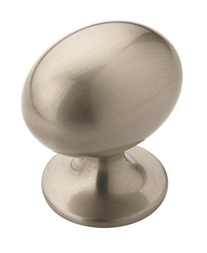Amerock | Cabinet Knob | Satin Nickel | 1-3/8 inch