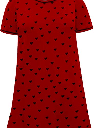 Image of A.T.U.N. (ALL THINGS UBER NICE) Womens Printed Cotton Round Neck Knee Length Regular Dress