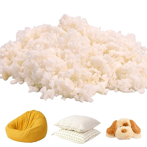 Flocons De Mousse Rembourrage 5 Kg – Souples, Pour Oreillers, Coussins, Jouets, Fabriqué En Europe