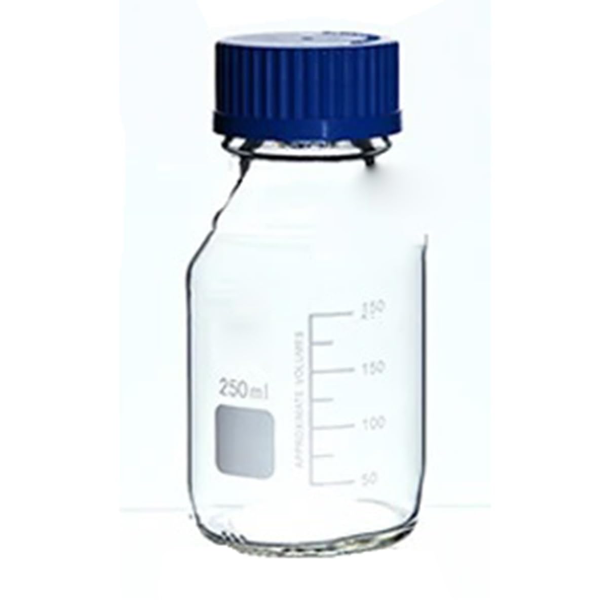 Laborausstattung und -bedarf 25 ml bis 1000 Laborflasche, transparent/braun, mit Schraubverschluss, versiegelte Flasche, Glas-Laborflasche