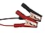 CUZEC 16 AWG Extension Cord Eyelet Terminal with Battery Clamp 12V/ 24V Battery Clip-On for High-Power Inverter and More (13.1FT Long)