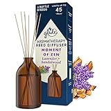 El difusor de varillas Glade Aromatherapy perfuma tu hogar difundiendo un aroma continuo hasta 45 días.
